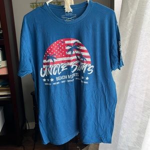 Patriotic Uncle Sam Beach Spring T-Shirt